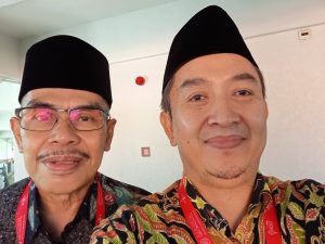 A. Fatih Syuhud with Prof. Dr. Abul Ala, former Rector of UINSA (Sunan Ampel) Surabaya