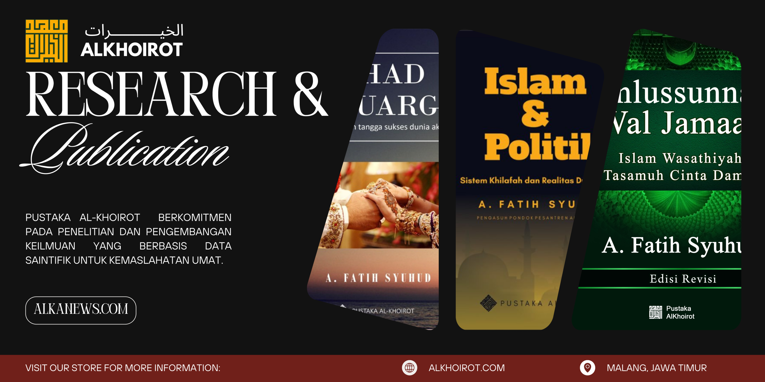 Buku karya tulis A. Fatih Syuhud